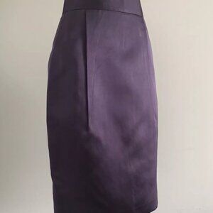 Tory Burch 100% silk high waste pencil skirt
